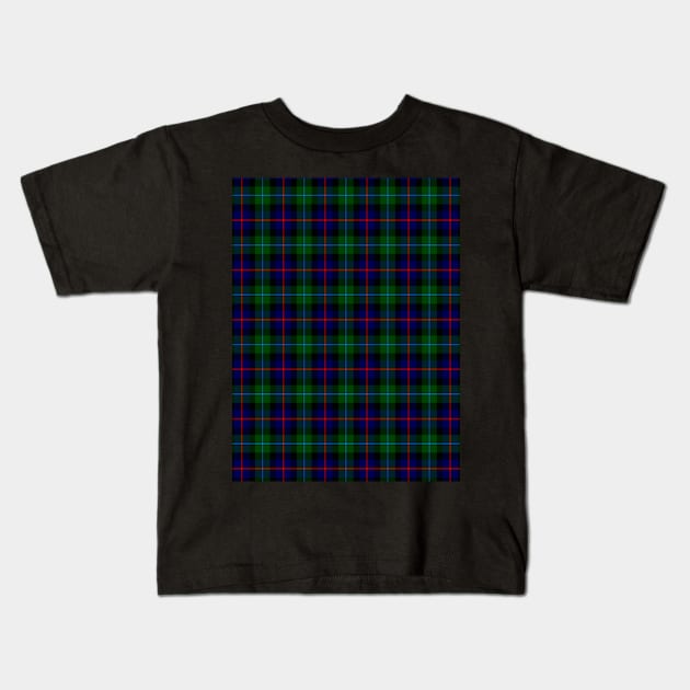 Campbell Of Cawdor Modern Plaid Tartan Scottish Kids T-Shirt by ScottishShop